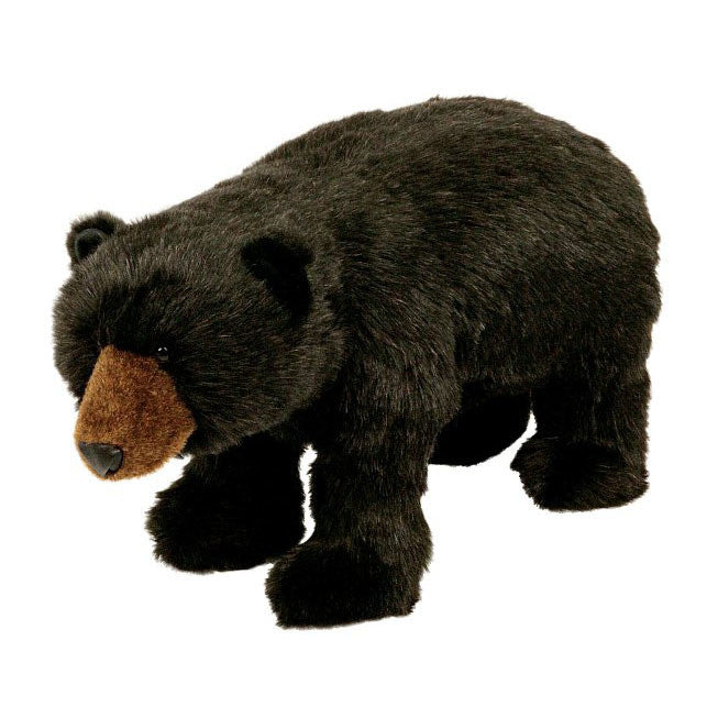 Black Bear Footrest by Ditz Designs