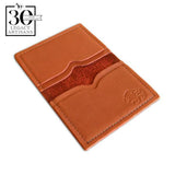 4-Pocket Leather Card Case by The Leather Store (4 colors)