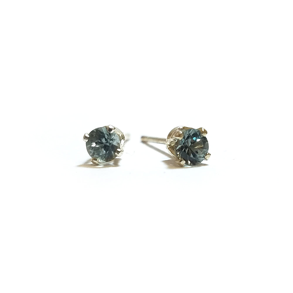 Montana Sapphire Sterling Silver Earrings by Studio Montana