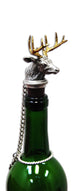 Whitetail Wine Stopper by Heritage Metalworks