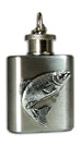 Trout Mini Flask Keychain by Heritage Metalworks