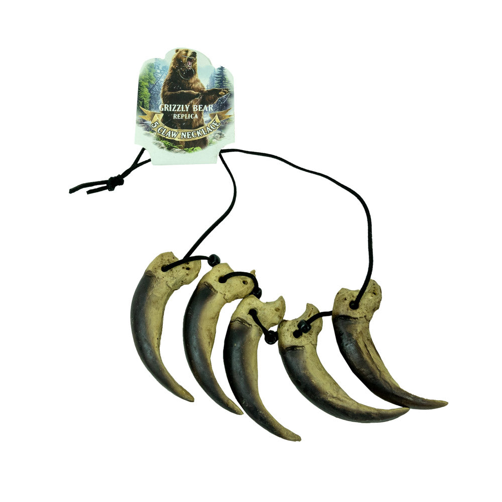 Grizzly 5Claw Necklace Replica by The Hamilton Group Montana Gift Corral