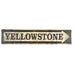Yellowstone Arrow Street Sign by Meissenburg Designs at Montana Gift Corral