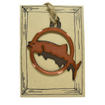Copper Fish Rustic Wildlife Christmas Ornaments by H&K Studios