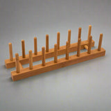 Seven Slot Bamboo Rack by Totally Bamboo