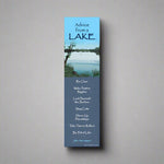 Advice from a Lake Bookmark