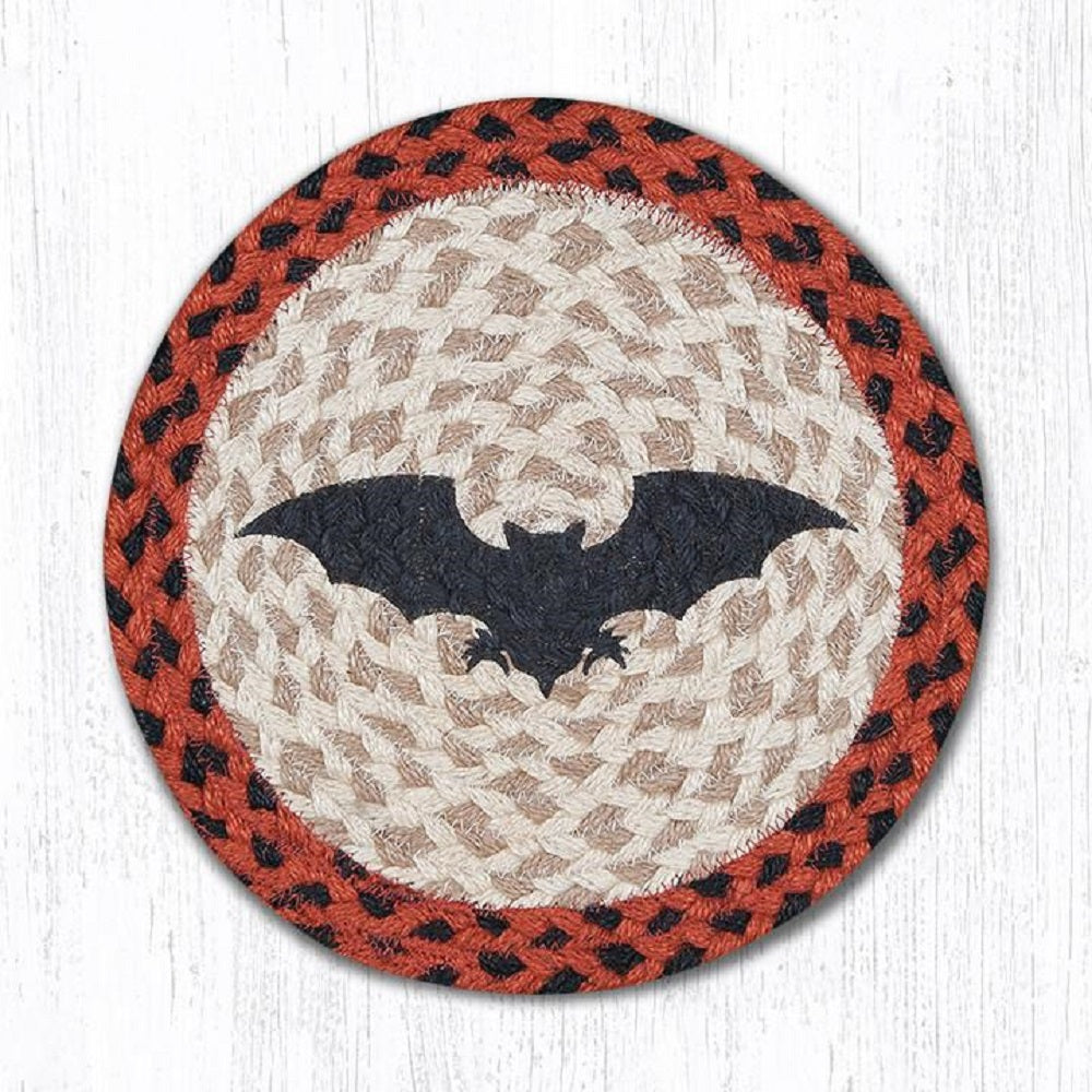 Bat Printed Round Mini Swatch