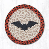 Bat Printed Round Mini Swatch