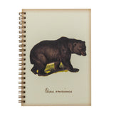 The Bear Art Nature Recycled Paper Journal by Semaki and Bird features 20 sheets of eighty pound coverstock that are perfect for watercolor, charcoal, graphite pencil, anything that will make your notes more successful!