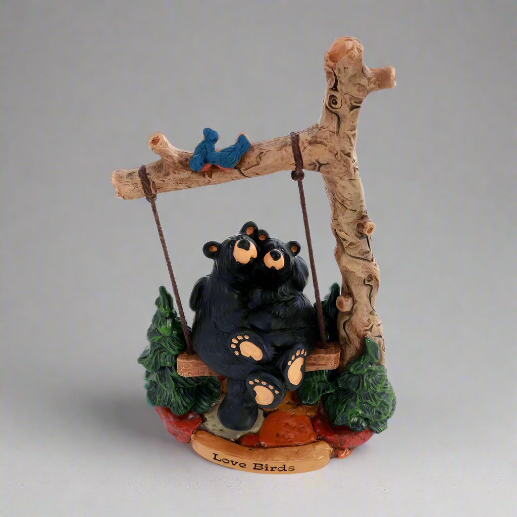 Bearfoots Love Birds Figurine by Jeff Fleming