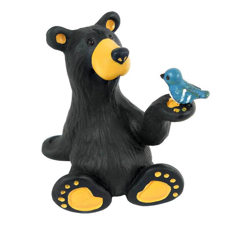 Bearfoot Minnie Bear with Mini Figurine by Big Sky Carvers