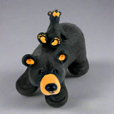 Bearfoot Riding Bearback by Big Sky Carvers