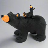 Bearfoot Riding Bearback by Big Sky Carvers