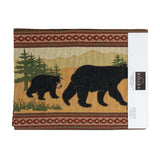 Black Bear Table Runner