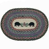 Black Bears Placemat by Capitol Earth Rugs