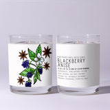 Blackberry Anise Soy Beeswax Candle