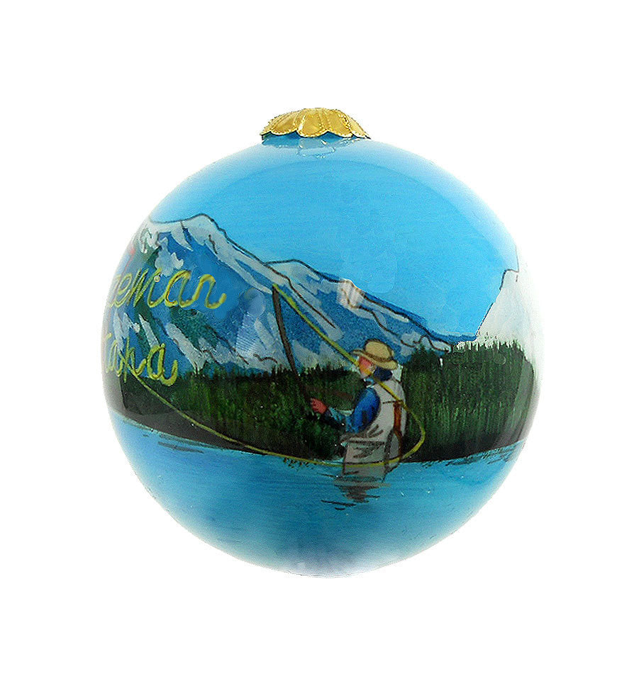 Bozeman Montana Christmas Ornament