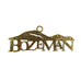 Bozeman Mountains Stainless Steel Ornaments - Brass