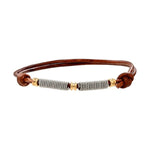 Slipknot Leather Bracelet by High Strung Studios