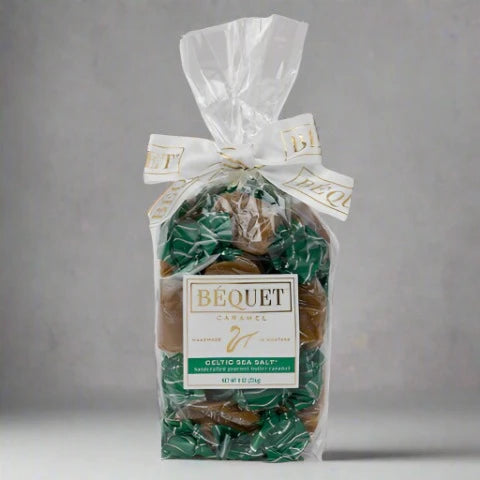 Caramels Gift Bag - 8 oz by Bequet Confections (4 Flavors)