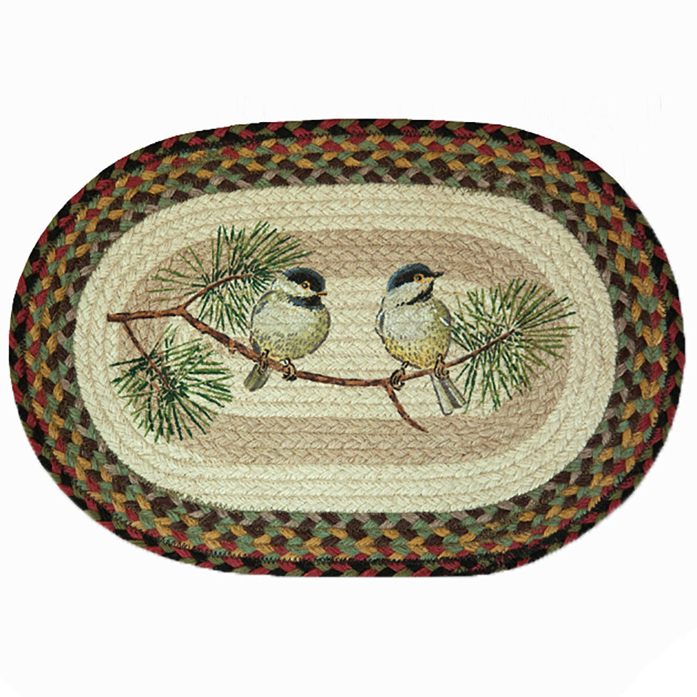 Chickadee Placemat by Capitol Earth Rugs