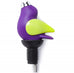 Purple and Kiwi Chirpy Top Wine Pourer by GurglePot, Inc. 