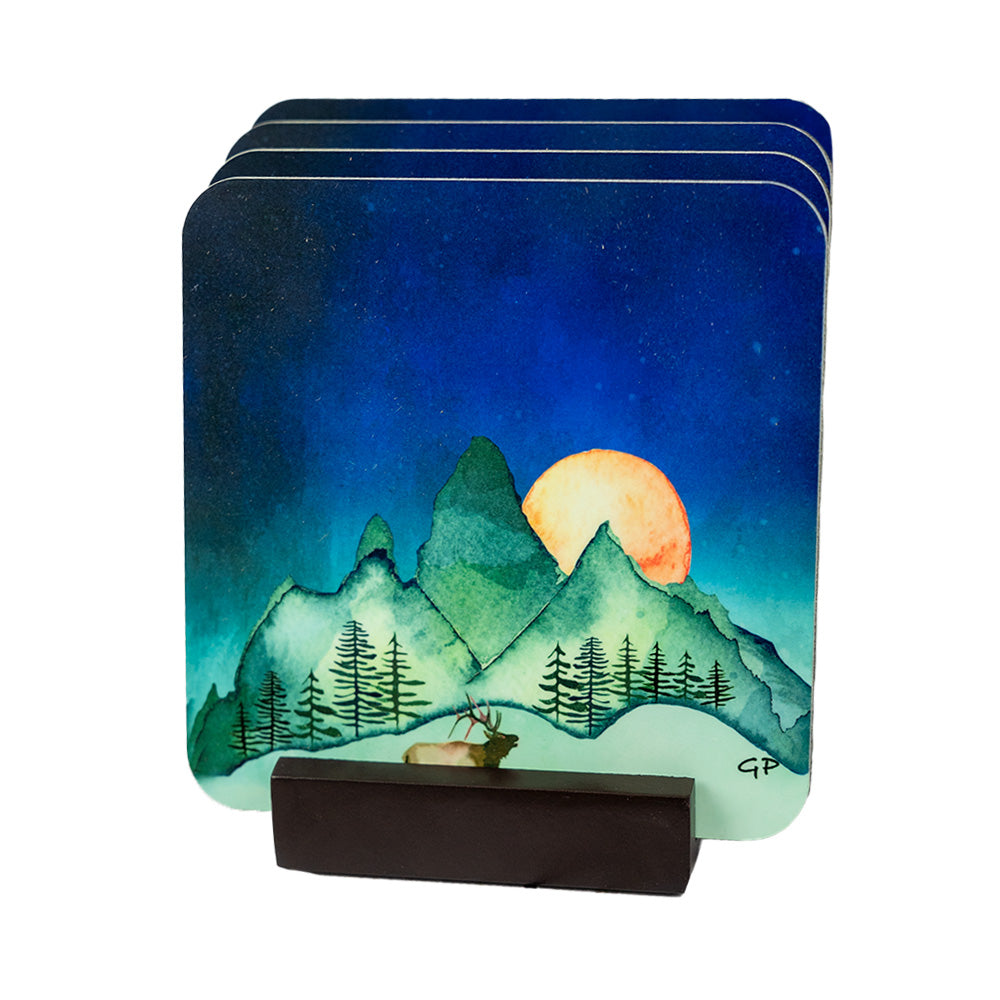 With the Coaster Stand by G.P. Originals, re-home and organize your living room coasters so they are always easy to find.