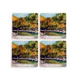 Big Wood River Dean Crouser River Coasters by Demdaco