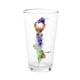 Blue Hummingbird Dean Crouser Pint Glass by Demdaco
