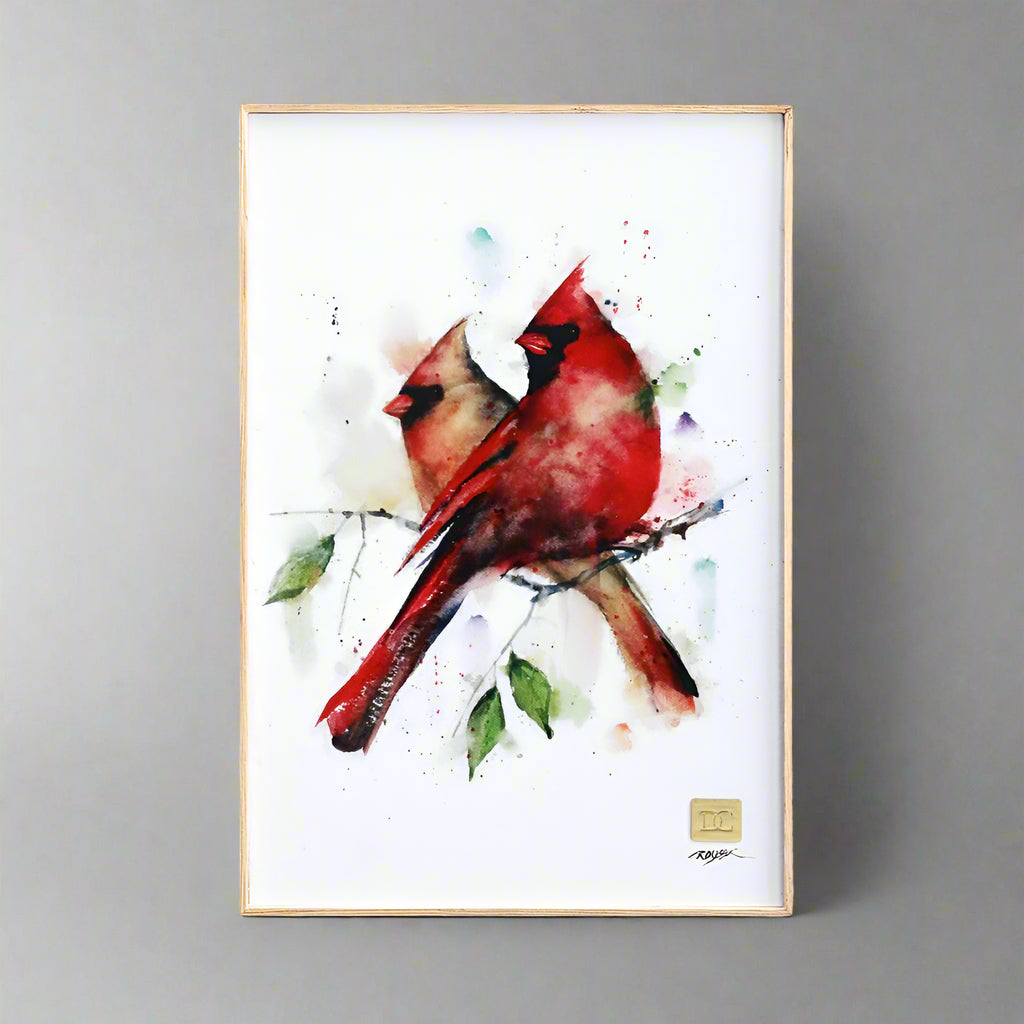 Dean Crouser Cardinal Pair Wall Art