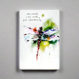 Dean Crouser Dragonfly Vertical Plaque