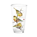 Gold Bird Trio Dean Crouser Pint Glass by Demdaco