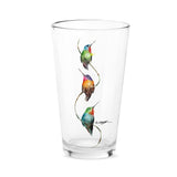 Hummingbird Trio Dean Crouser Pint Glass by Demdaco