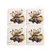 Dean Crouser Moose with Birds Set of 4 Coasters