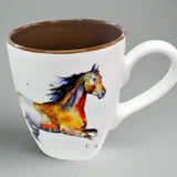 Dean Crouser Running Horse Mug