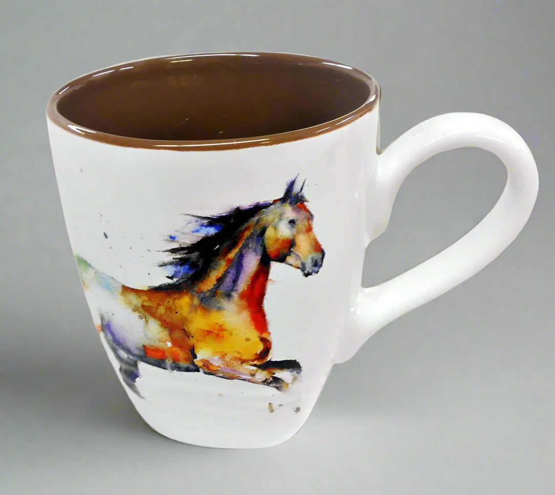 Dean Crouser Running Horse Mug