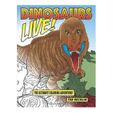 Dinosaurs Live! Coloring Book by Ted Rechlin