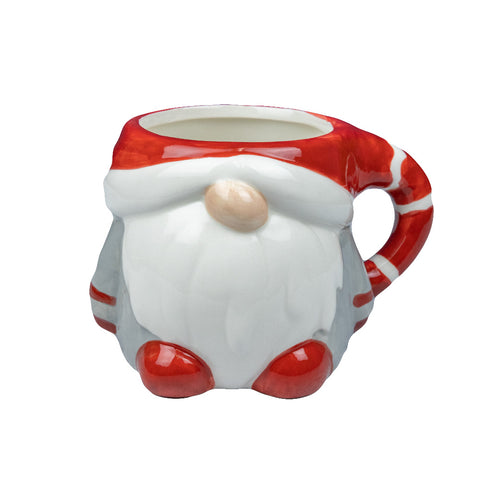 With Dol Gnome Mug by Transpac Imports, you get the Christmas magic feeling every time you see this little fellow. 