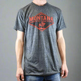 Dynamic Mountain Montana Elk Tee Shirt by Prairie Mountain