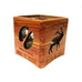 Elk in Mountains Cedar Candleholder by Wood You Tell Me 