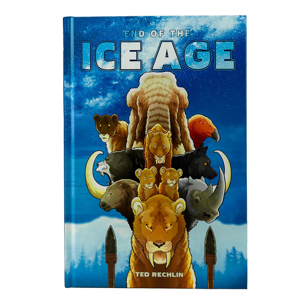 End of Ice Age by Ted Rechlin follows a family of Saber Cats as they hunt for their survival.