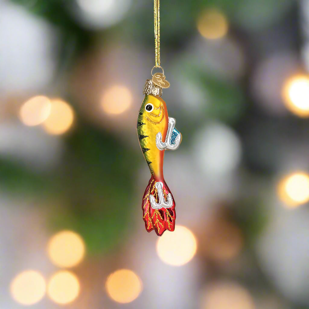 christmas ornaments fishing lures Fishing Lure Ornament by Old World Christmas