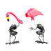 Gnome Be Gone Mini Flamingo Go Away by Fred Conlon (3 styles)