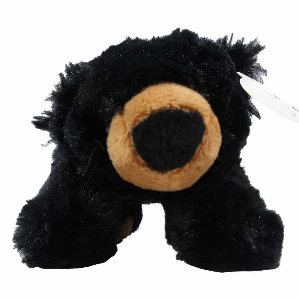 Floppy Black Bear-10 inch