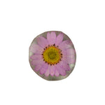 Floral Glass Magnet - pink