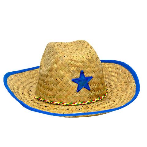 Blue Kids Cowboy Hat