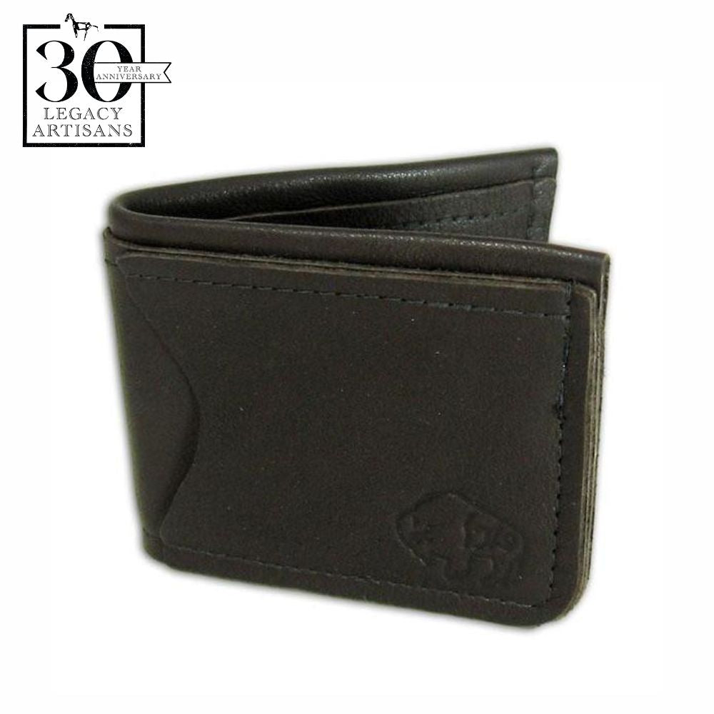 Leather Traveler's Wallet by The Leather Store