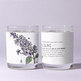Lilac Soy Beeswax Candle