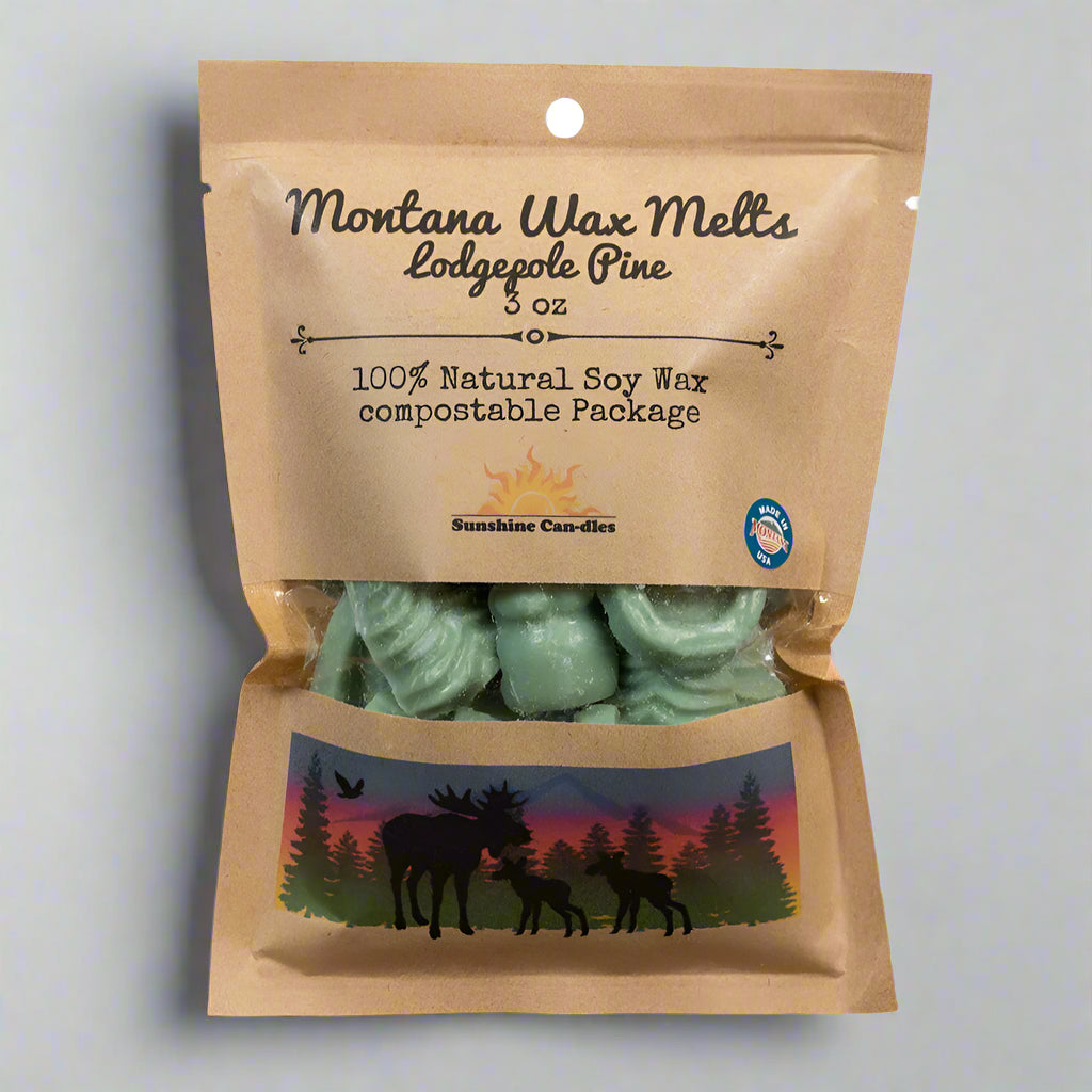 That is why wax melts are the perfect thing for you! Not only can you leave a wax melter unsupervised, but you receive a better scent with the Montana Wax Melts by Sunshine Can-dles!