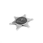 Montana is full of historic towns that take you back to the days of the old West. Take yourself back to those days with outlaws and sheriffs with the Montana Quarter Tin Star Magnet by Dutch American Import Company!